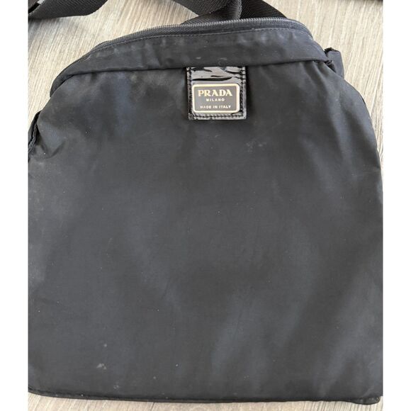 Prada Tessuto Nylon Crossbody Bag in Black - Picture 8 of 10
